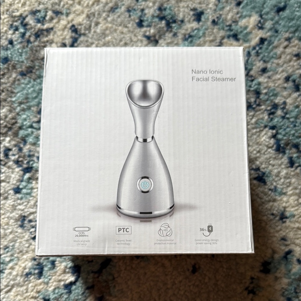 Silver Nano Ionic Facial Steamer